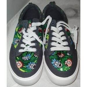 Rick and Morty Canvas Shoes Women's Size 7 New with plastic tag Adult Swim Wubba